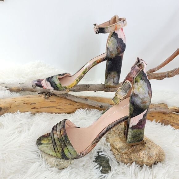 Madden girl brena velvet chunky sandals - Picture 1 of 10